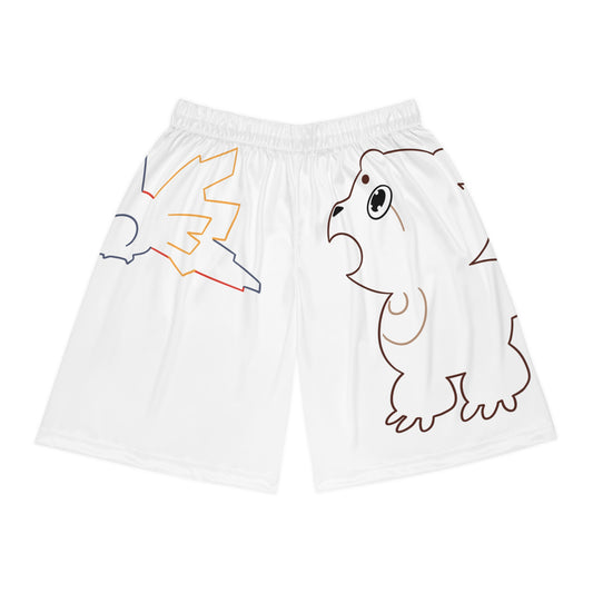 Joof n' Syth Silhouette Basketball Shorts