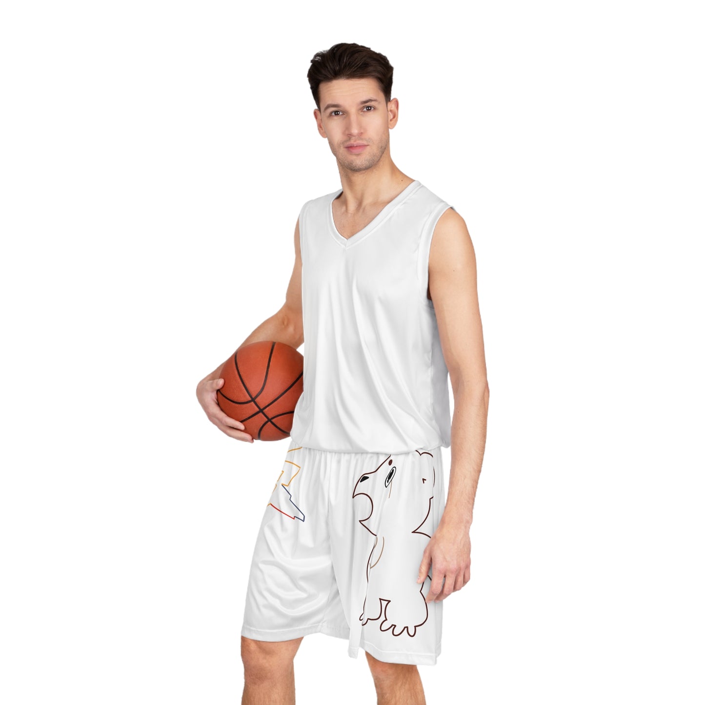 Joof n' Syth Silhouette Basketball Shorts