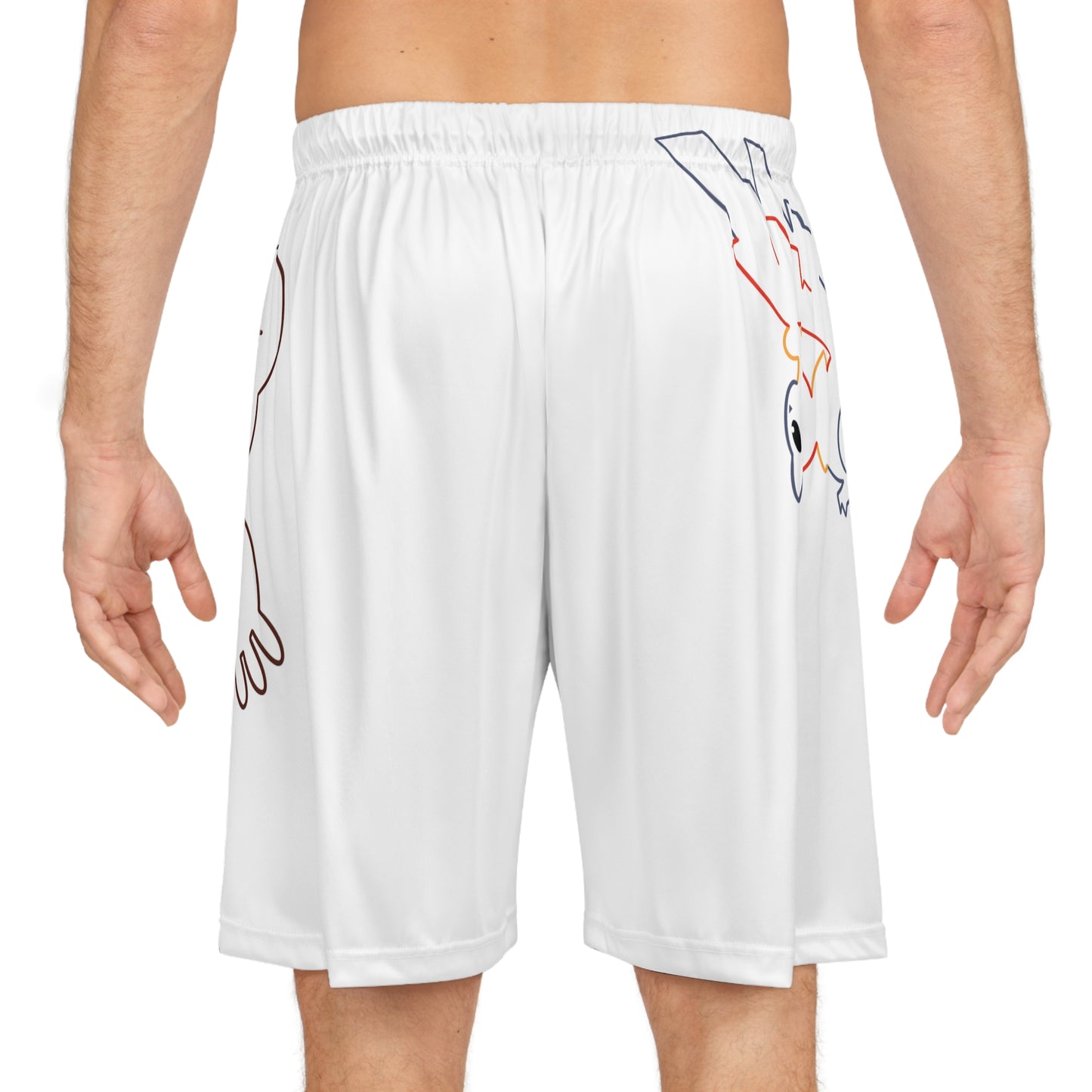 Joof n' Syth Silhouette Basketball Shorts