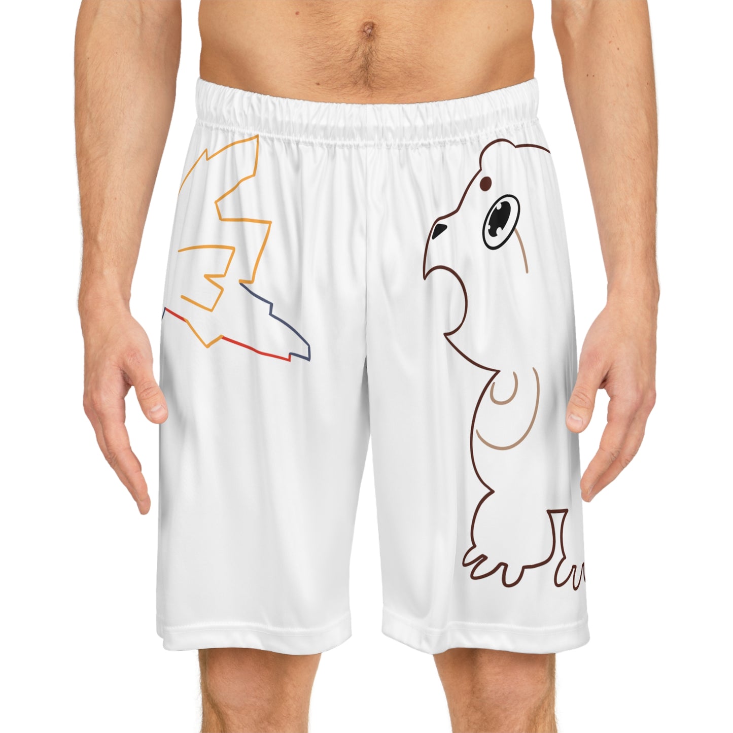 Joof n' Syth Silhouette Basketball Shorts