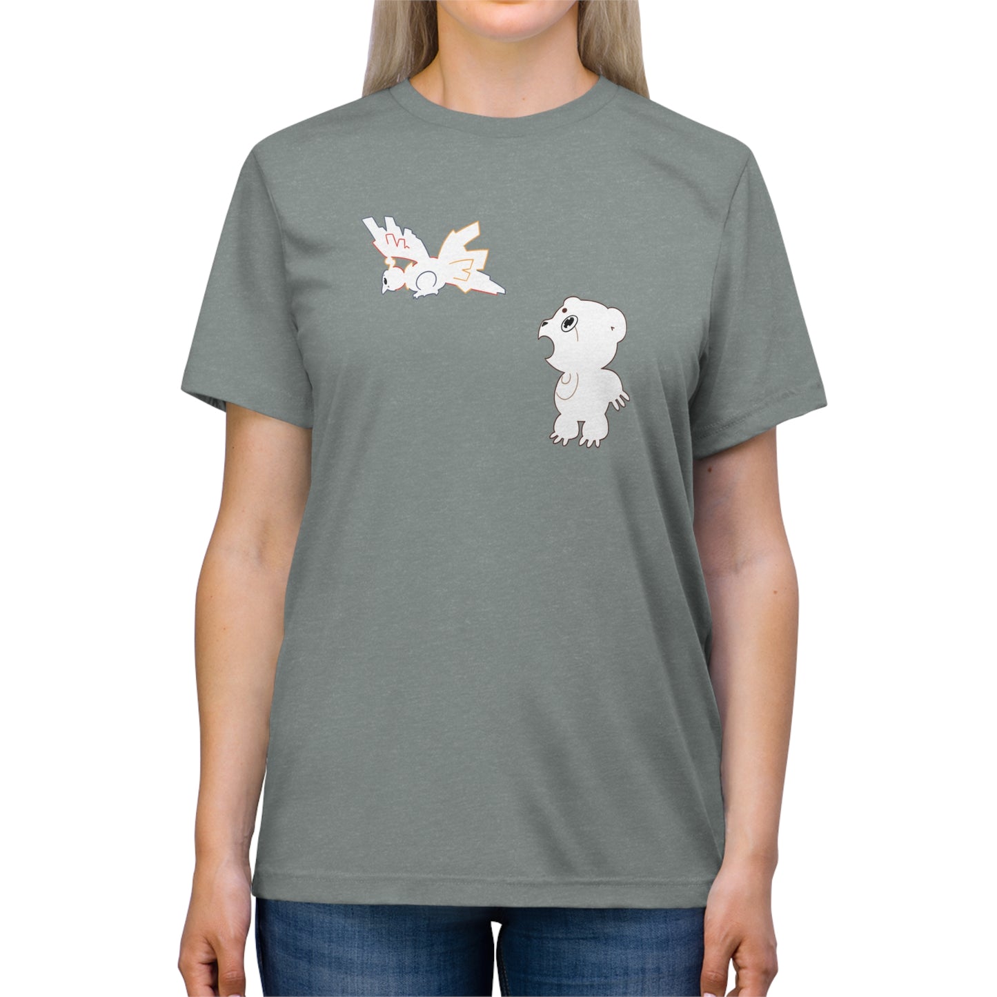 Joof n' Syth Triblend Tee (silhouettes)